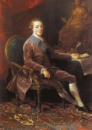 Pompeo Batoni Portrait of Paul I of Russia oil painting picture